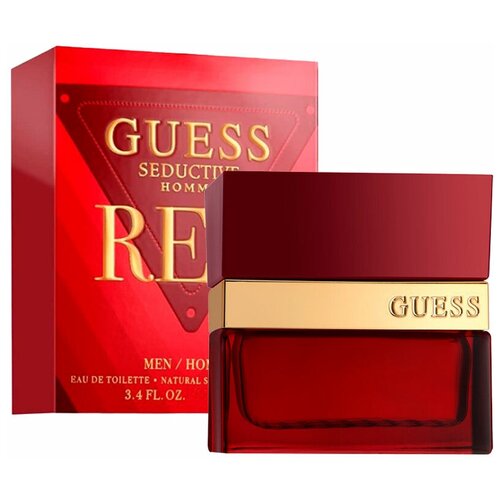 Туалетная вода мужская GUESS SEDUCTIVE RED 30мл Гесс мужские духи ароматы для него парфюмерия для мужчин