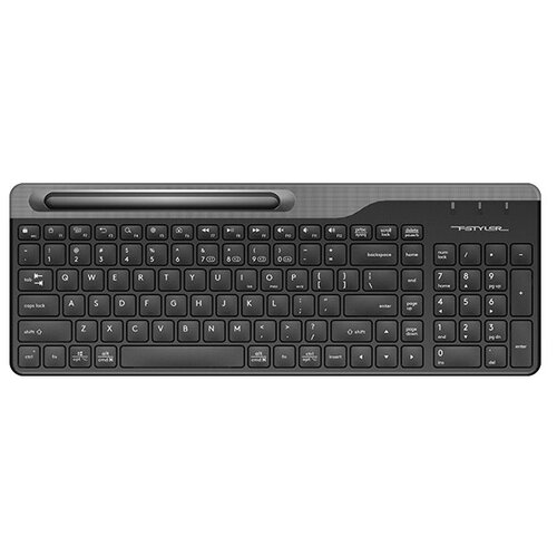 Клавиатура беспроводная A4 Fstyler FBK25 slim USB черныйсерый 199000₽