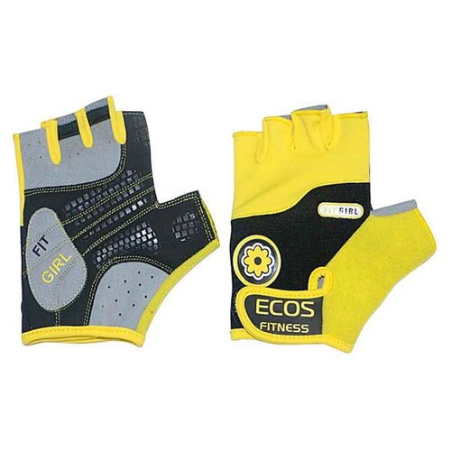 Перчатки для фитнеса ECOS , женские, цвет -мульти, размер: M, модель: SB-16-1727