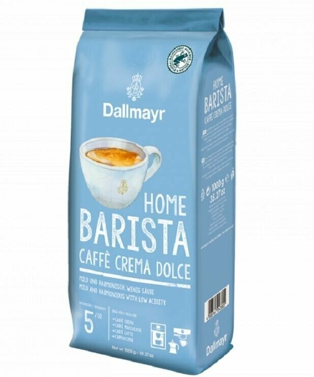 Кофе в зернах Dallmayr Home Barista Crema Dolce, 1 кг - фотография № 2