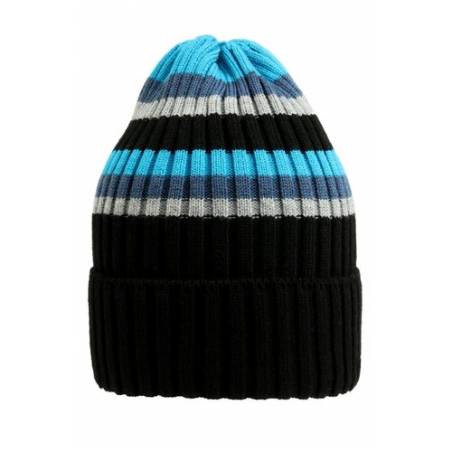 фото Шапка бини marsel, размер 50-52, черный