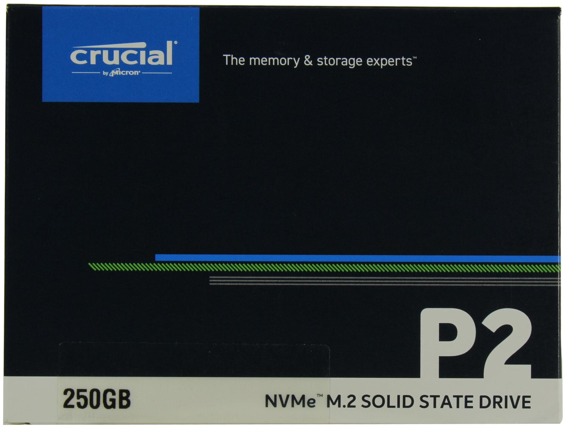 Твердотельный накопитель Crucial P2 250 ГБ M2 CT250P2SSD8