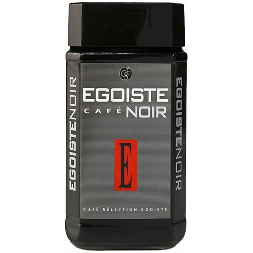 Упаковка из 6 банок Кофе растворимый Egoiste Noir 100г с/б Германия кристаллизованный