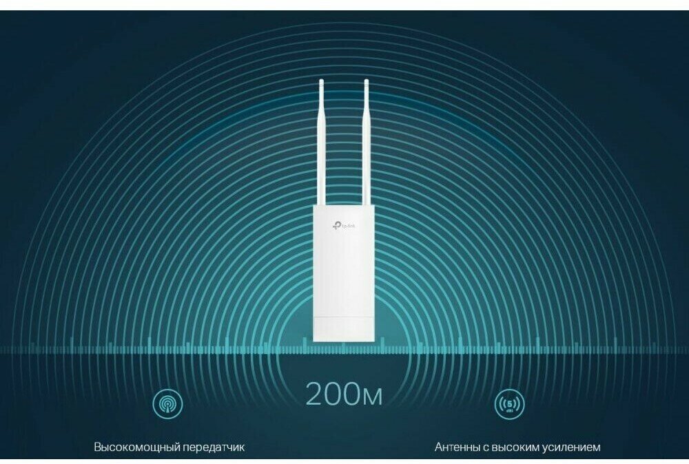 Wi-Fi точка доступа TP-LINK EAP110-Outdoor