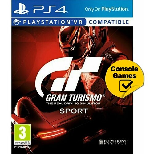 PS4 Gran Turismo SPORT (Поддержка VR) ps4 игра playstation gran turismo sport vr хиты playstation