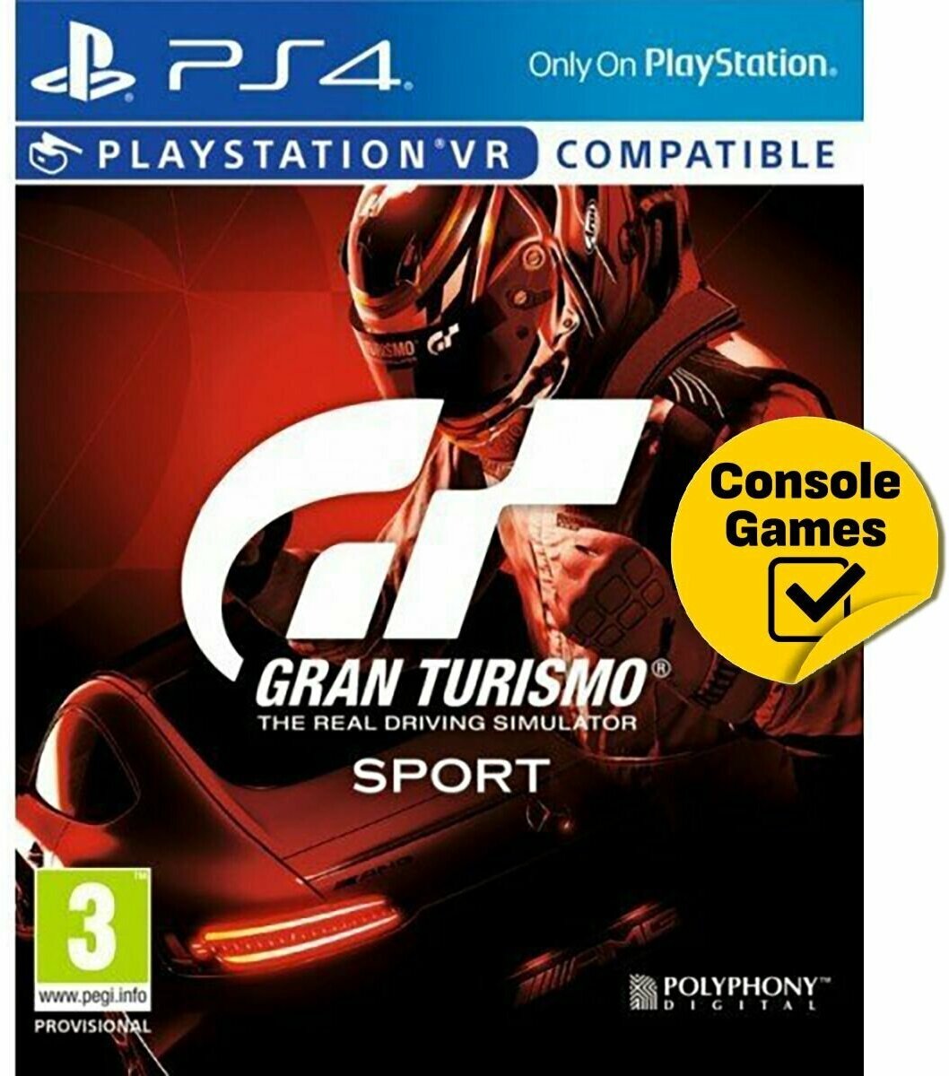 PS4 Gran Turismo SPORT (Поддержка VR)