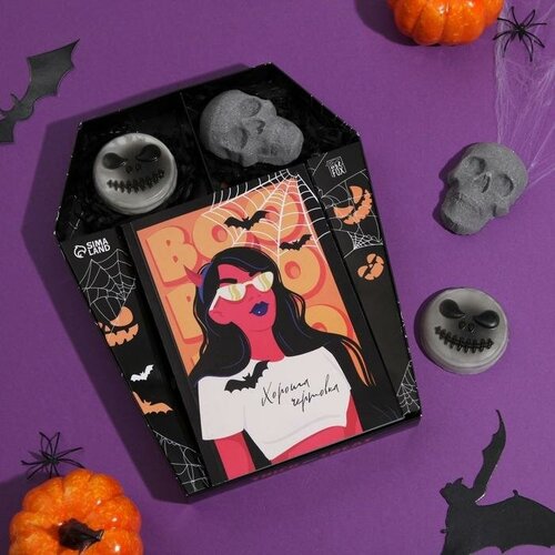 Набор Ежедневник фигурный бурлящий шар и мыло Хороша чертовка 1234₽