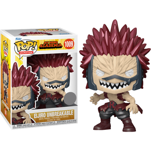 Фигурка Funko POP Eijiro Unbreakable Metallic (Эксклюзив GameStop) из аниме My Hero Academia 1009 брелок дакимакура мини моя геройская академия эйджиро киришима и кацуки бакугоу арт m0565