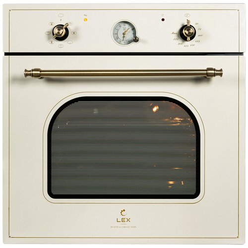 Встраиваемый духовой шкаф LEX EDM 6073 С IV Light Белый антик 3778600₽