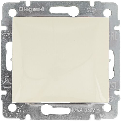 Выключатель Legrand 774307 Valena, 10 А переключатель legrand 774306 valena 10 а