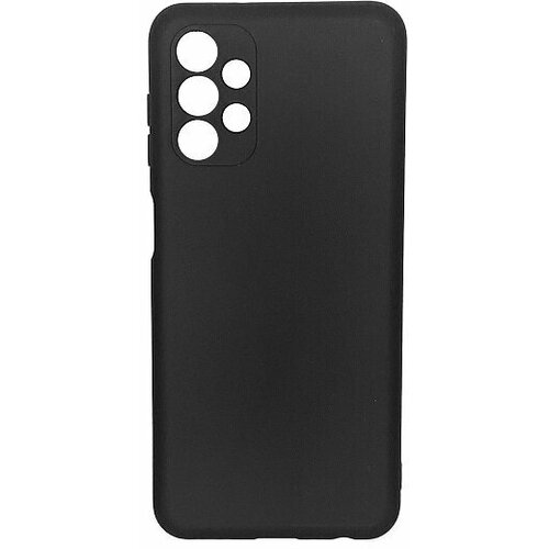 Чехол-накладка VLP Silicone Сase Soft Touch для смартфона Samsung Galaxy A23, черный