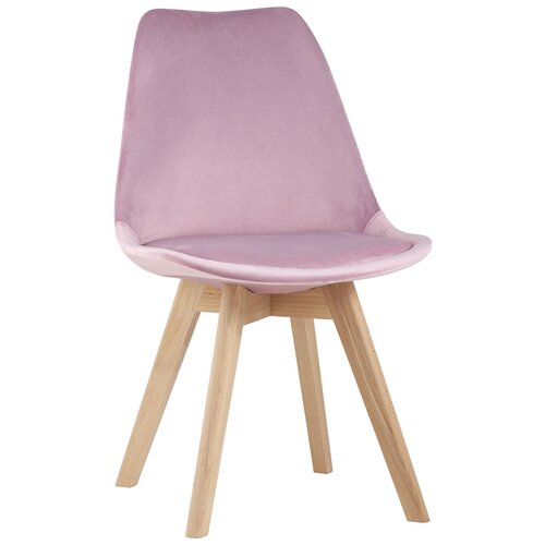 Стул FRANKFURT велюр розовый