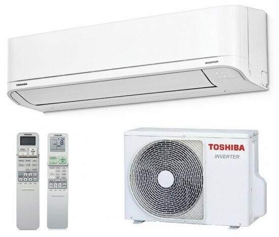 Сплит-система Toshiba RAS-05U2KV-EE / RAS-05U2AV-EE, белый - фотография № 6