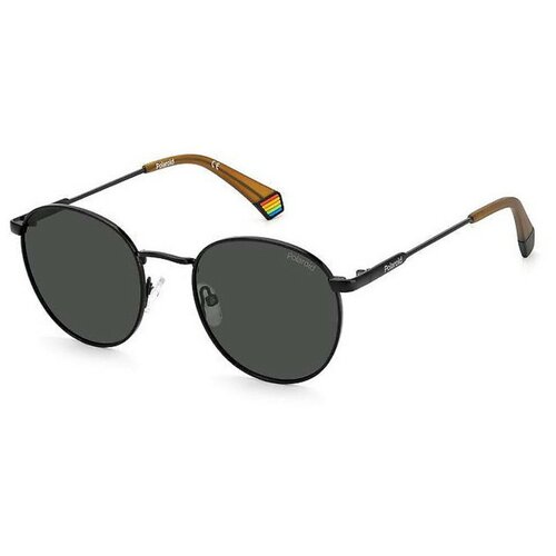 Солнцезащитные очки Polaroid, черный солнцезащитные очки polaroid pld 6171 s