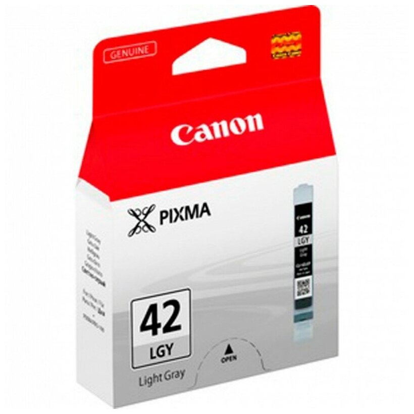 Картридж струйный Canon CLI-42LGY (6391B001) light grey для Canon PRO-100 (835стр.)