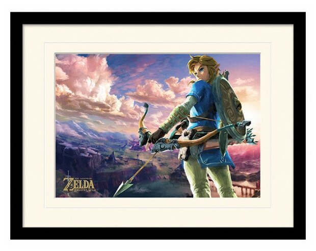 Принт в рамке Pyramid Mounted & Framed Prints: The Legend of Zelda