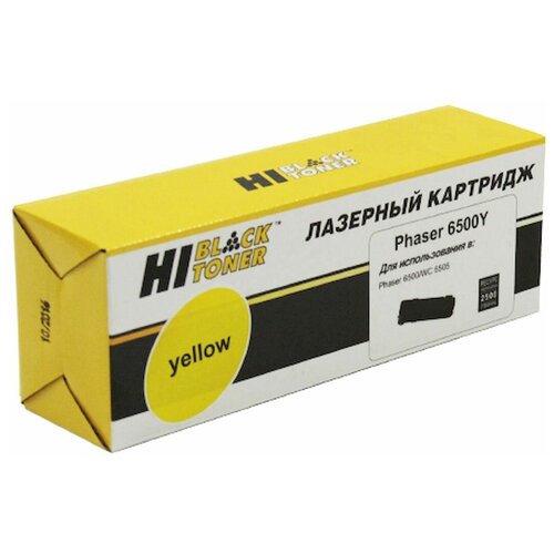 Картридж Hi-Black HB-106R01603, 2500 стр, желтый картридж hi black hb 106r01603 2500 стр желтый