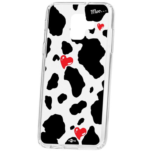 фото Чехол на самсунг а6 2018 kruche print корова кruче