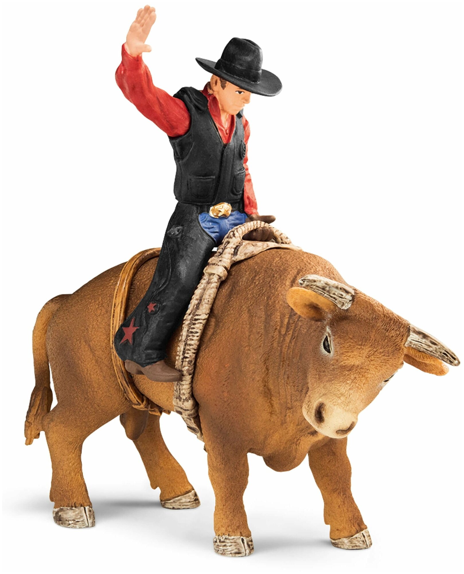 Игровой набор Schleich Родео С Ковбоем Быком Аксессуарами - фото №7