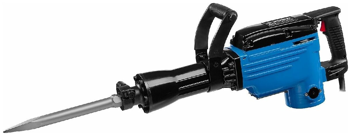 Электрический бетонолом ЗУБР Профессионал 1700 Вт 40 Дж с кейсом и дополнительной рукояткой