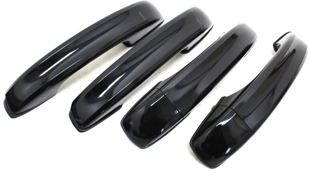 Ручки дверей "Рысь" на УАЗ 3163 Патриот цвет черный (комплект)