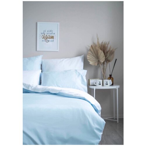 фото Комплект постельного белья siesta home двуспальный облачный (180х200, 180х200х25, 50х70)