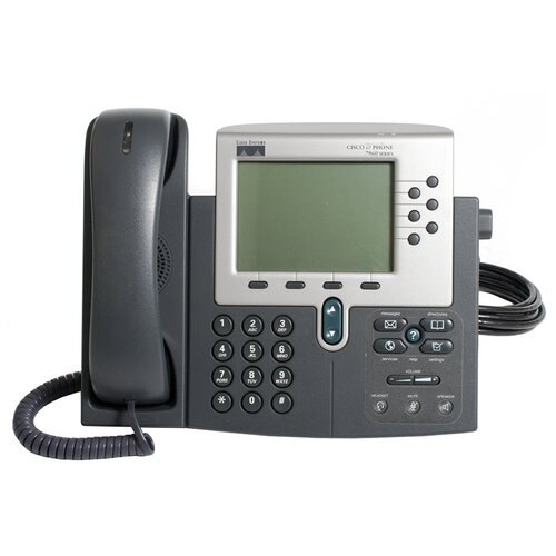 VoIP-телефон Cisco 7960G серый voip телефон cisco spa301 g2 серый черный