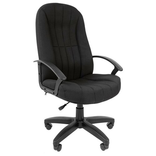 Кресло для руководителя CT-85 черное (пластик/ткань)