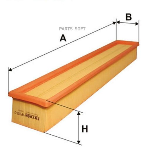 FILTRON AP035/2 Фильтр возд. MERCEDES W203 mot. M111 2000 =>
