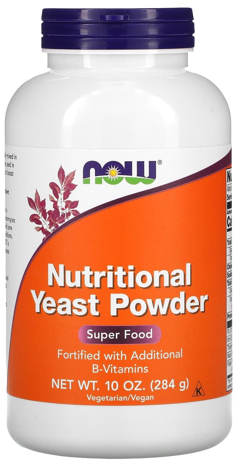 Порошок NOW Nutritional Yeast Powder, 284 г