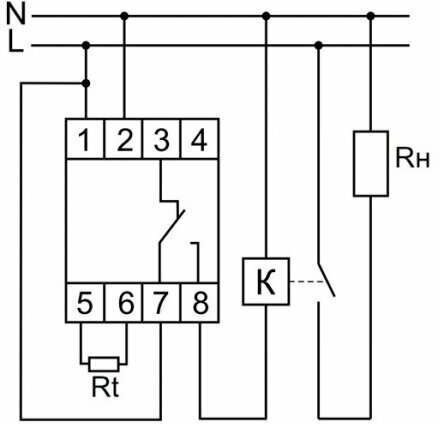 Регулятор температуры RT-821 50-264V аналоговый однофункциональный ЕА07.001.003 - фотография № 7