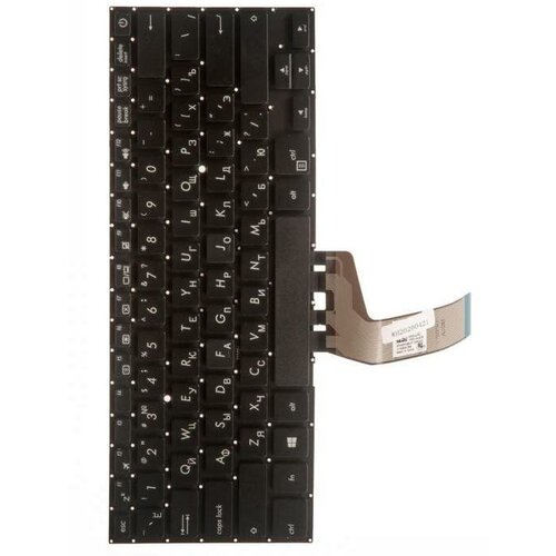 Клавиатура RocknParts для ноутбука Asus Vivobook 14 X405U X405UA X405UQ черная 949₽