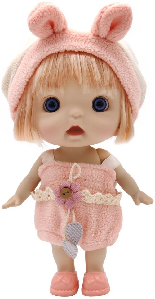Кукла Funky Toys Baby Cute 18 см, FT0689325 розовый