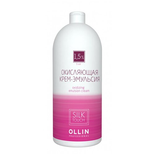 OLLIN Professional Окисляющая крем-эмульсия Silk Touch 1.5 %, 1000 мл, 1000 г