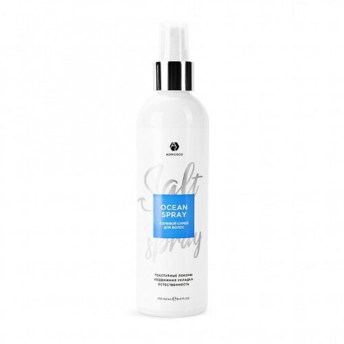 ADRICOCO OCEAN SPRAY солевой спрей для волос 250 МЛ спрей с морской солью для укладки волос nishlady sea salt spray 200 мл