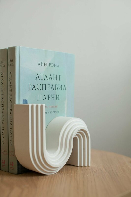 Держатель для книг "Анис" из бетона