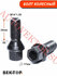 Болт колесный M14X1,50 28мм Цинк Конус с выступом, 10 шт