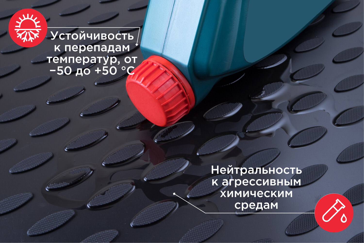 Коврик багажника SKODA Kodiaq 2017 кроссовер 5 мест полиуретановый черный Element - фото №13