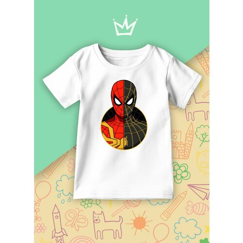 фото Футболка каждому своё, размер 134, белый