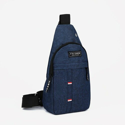 фото Сумка слинг , синий roomlandia