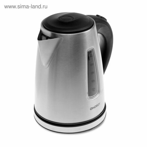 Чайник электрический E-273 металл 17 л 2200 Вт подсветка серебристый 341200₽