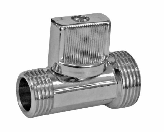 фото Кран для бытовой техники прямой RVC (15) 1/2"ш х 3/4"ш
