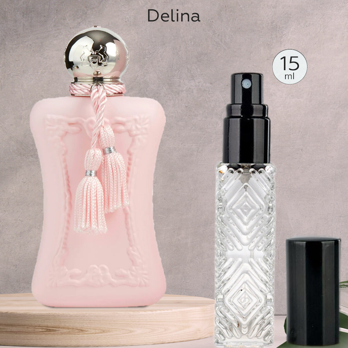Gratus Parfum Delina духи женские масляные 15 мл (спрей) + подарок