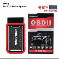 Wi-Fi ELM327 1.5 Автосканер WiFi Elm 327 OBD2 чип PIC18F25K80