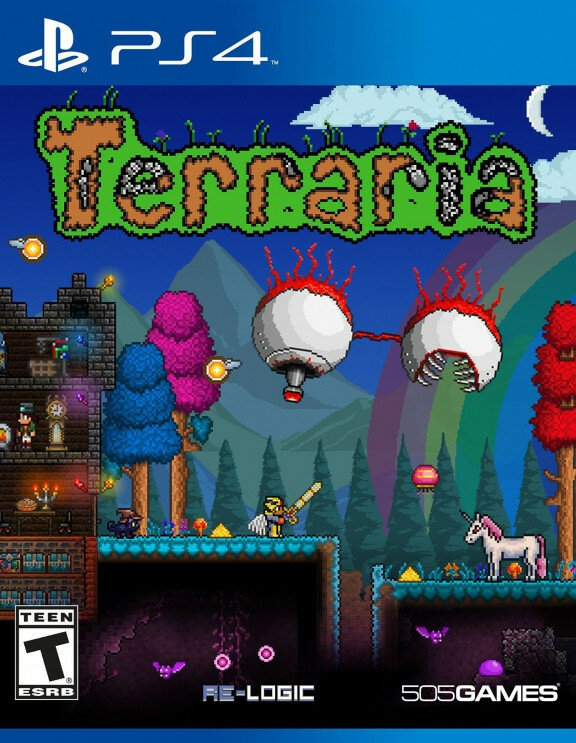 Terraria (PS4) б/у, Полностью Английский