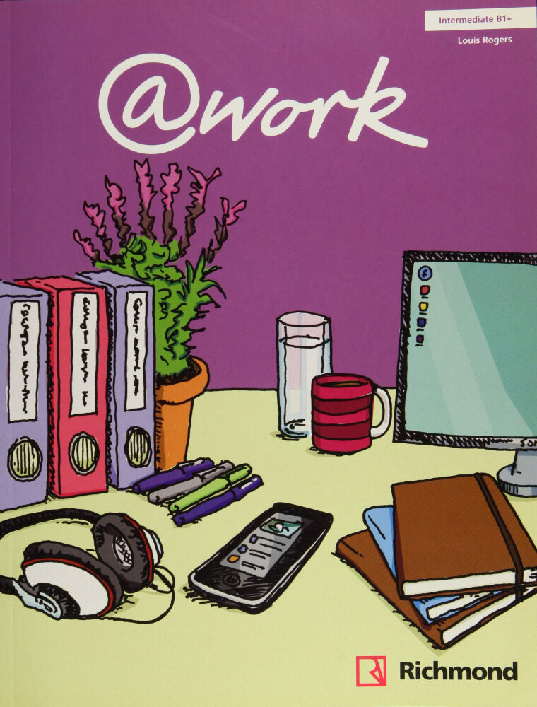 Книга @work Intermediate Student's Book with Access Code - фото №1