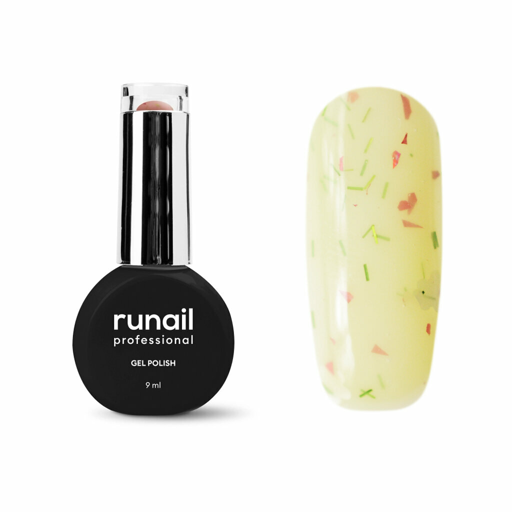 RuNail, гель-лак "Flower dress" №8773, 9 мл