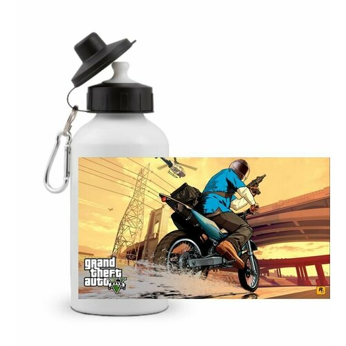 фото Спортивная бутылка gtа, гта №1 goodbrelok