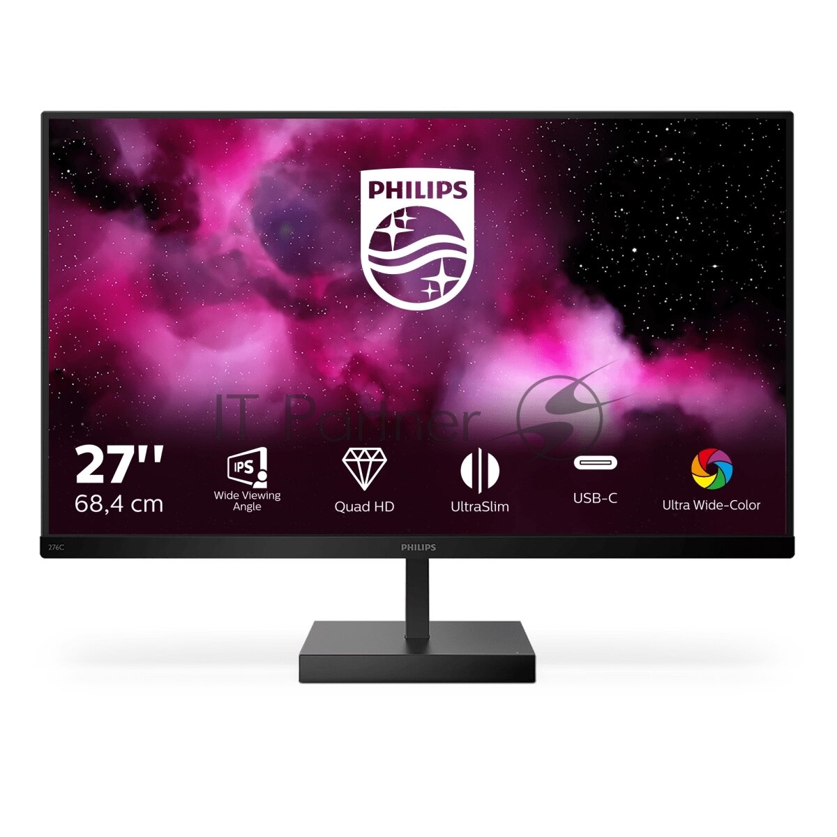 27" Монитор Philips 276C8 2560x1440 75 Гц IPS