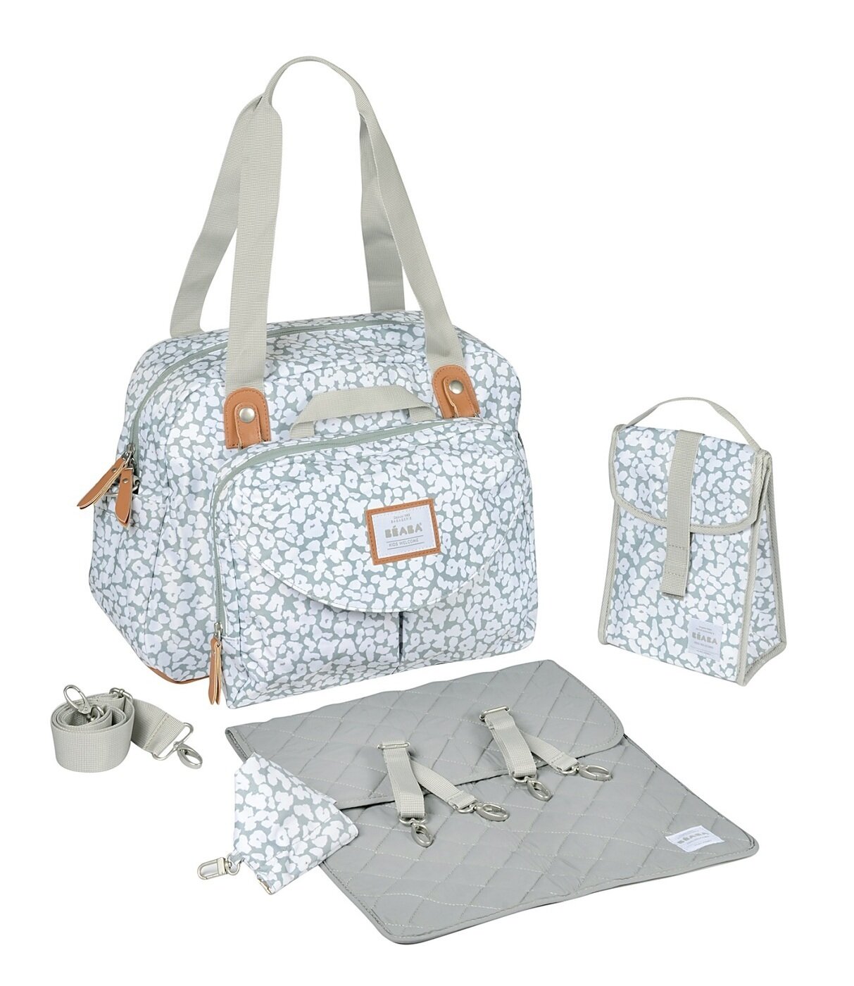 Сумка для коляски Beaba Geneva, водоотталкивающая сумка для мамы и ребенка на прогулку